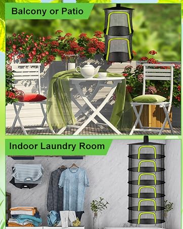 Practical Hanging Basket Drying Net