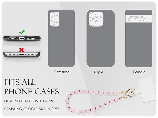 Wrist strap for phone case