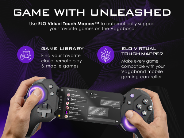 Mobile Gaming iPhone Android Controller iPad Mini Vagabond Game