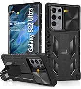 Case for Samsung Galaxy S22 Ultra: Military Grade Drop Proof Protection Rugged Protective S22 Not...