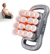 ZEDRIWELL 16-Head Massage Gun Set, Deep Tissue Percussion Massager with 9 Modes & 9 Intensity Lev...