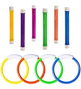 Korlon Tec Underwater Pool Toys for Kids Ages 4-8 8-12, Summer Training Swim Pool Diving Toys Set...
