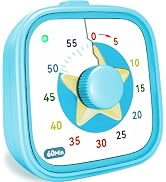 Acomingwin Visual Timer for Kids, 60 Minute Countdown Kitchen Timer for Cooking, Time Management ...