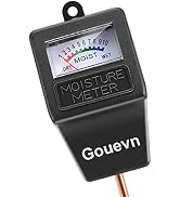 Gouevn Soil Moisture Meter, Plant Moisture Meter Indoor & Outdoor, Hygrometer Moisture Sensor Soi...