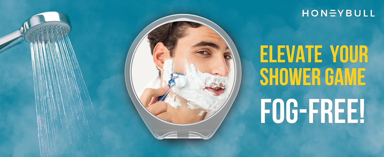 fogless shower mirror, shatterproof, eco friendly, reliable, durable