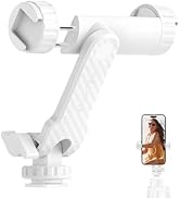 ATUMTEK Phone Tripod Mount, Universal Smartphone Mount Adapter with 2 Cold Shoe and 1/4" Standard...