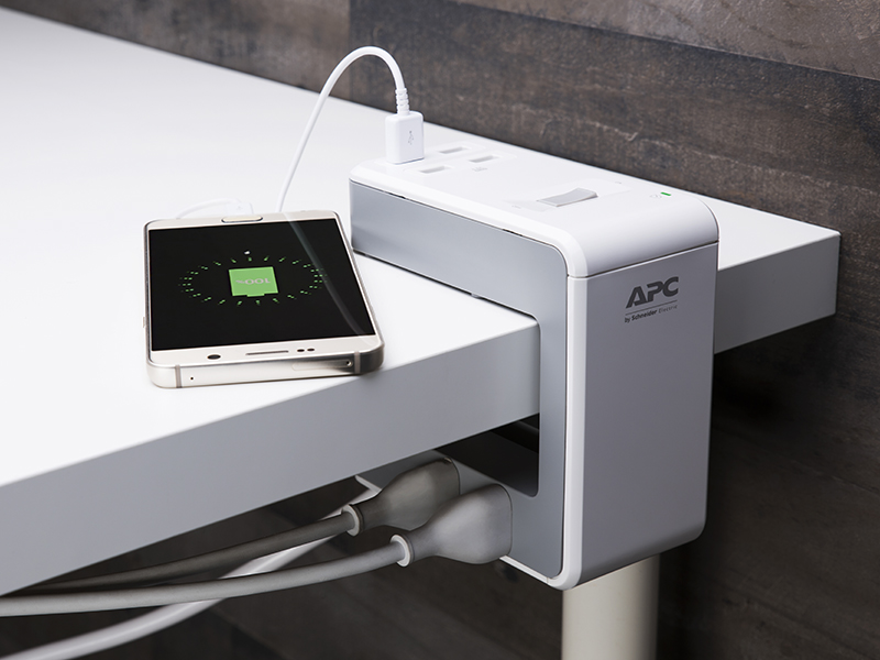 APC P6U4W SurgeArrest 6 Outlet Muti-Use Surge Protector