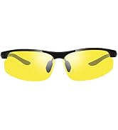 Vepiant Men's Photochromic Polarized Sunglasses Al-Mg Metal Frame Sports Driving Glasses UV400 Pr...