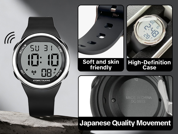 talking watches for the blind