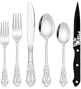 retro silverware set