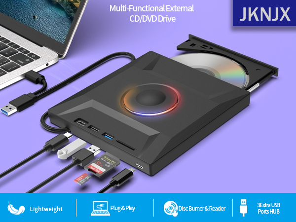 external cd/dvd drive for laptop