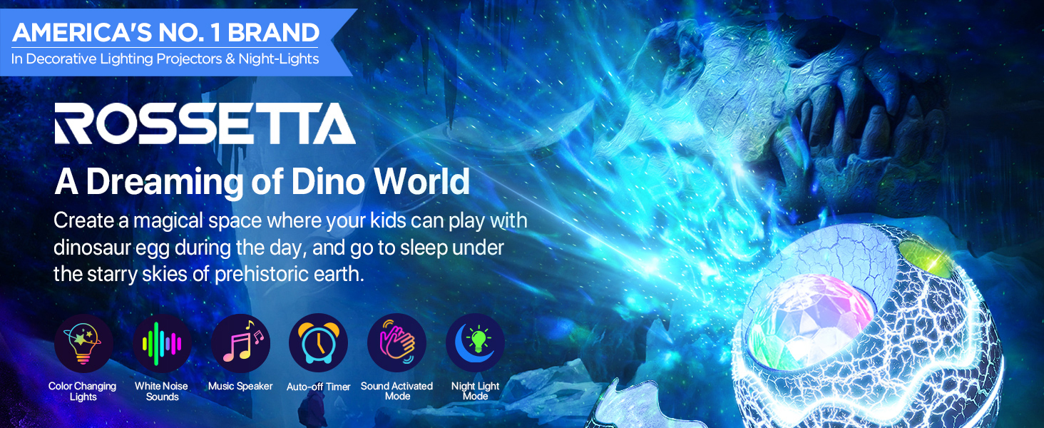 Rossetta Galaxy Projector