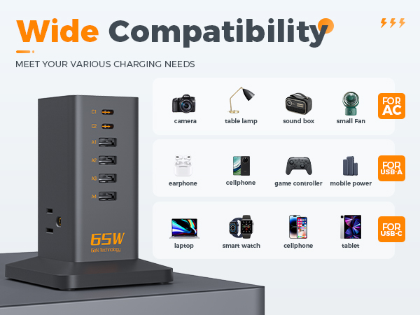 usb c charging station
