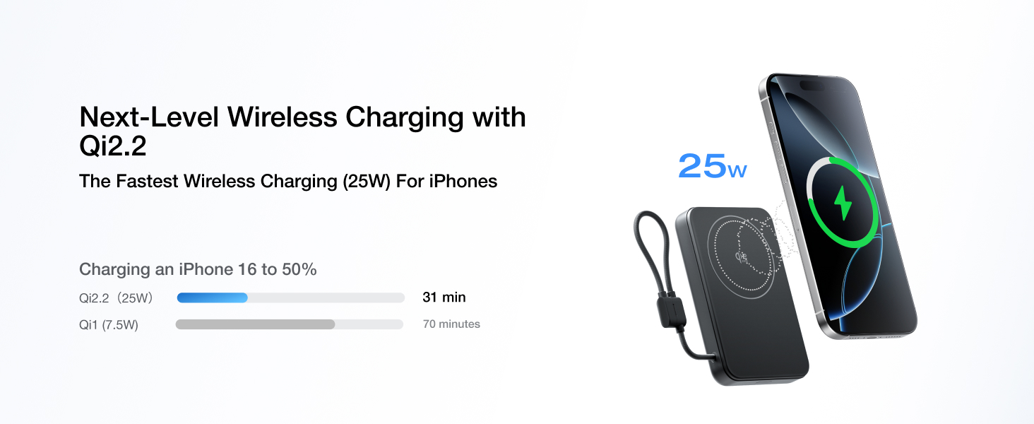 power bank portable charger battery pack power bank magnetic