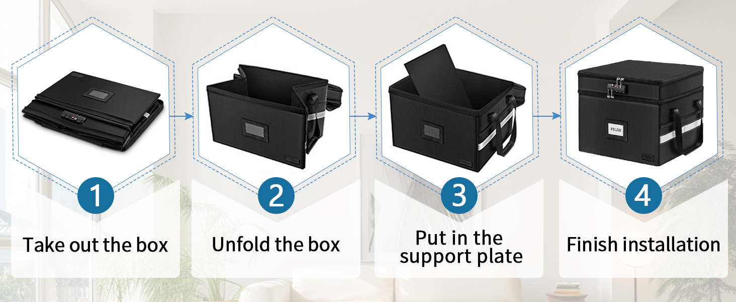 security box fireproof waterproof