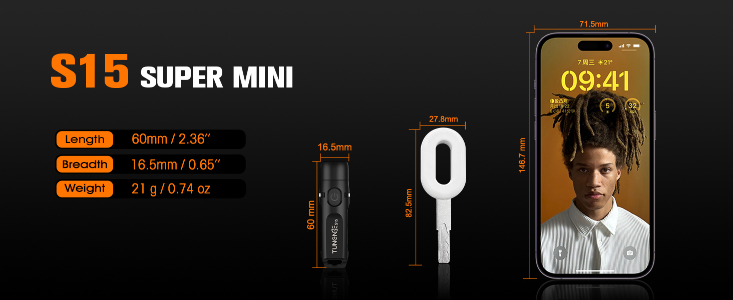 Mini Keychain flashlight