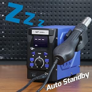 WEP 2009D-II has Auto Standby Function