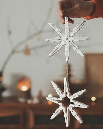 white clothespins
