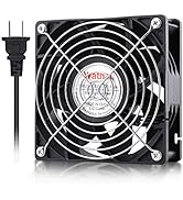 Wathai EC Industrial Case Fan 120mm x 38mm Ball Bearing AC 110V 115V 120V 220V 240V Brushless Coo...