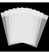 Aubeco 240pcs 2x3 inch Small Clear Resealable Cello Bags, Self Seal Cellophane Bags, Polypropylen...
