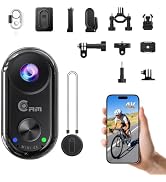 Camlance 4K Mini Body Camera, Wearable Magnetic Thumb Action Cam with 6-Axis EIS, 40M Waterproof ...