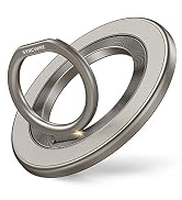 SYNCWIRE Magnetic Phone Ring Holder for MagSafe, 360° Rotation Cell Phone Grip Stand Finger Ring ...