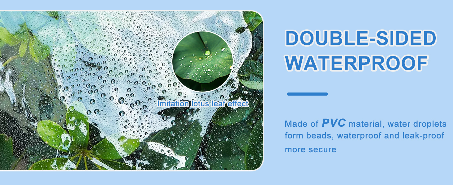 Thickened Transparent Tear Resistant Tarpaulin