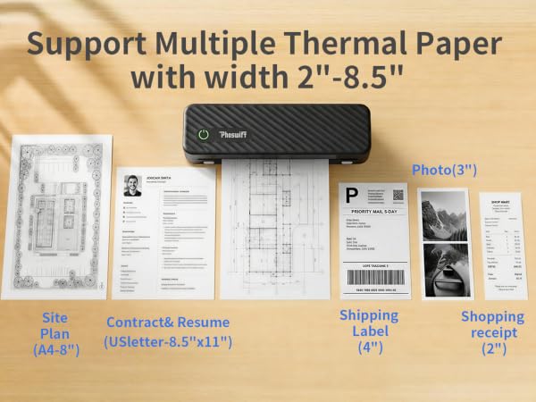 THERMAL PRINTER 8.5 x 11