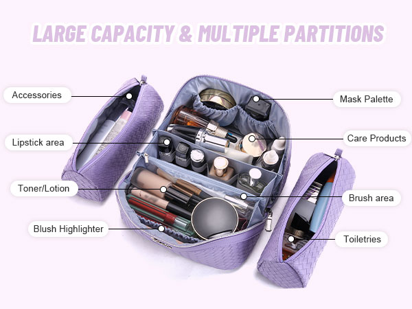 Makeup travel bag