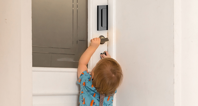 Home Security Door Lock Reinforcement