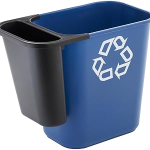 Rubbermaid Commercial Products Waste-Basket Trash Garbage Recycling Bin Cans Desk-side office