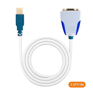 USB to DB9 Male RS232 Cable