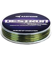 KastKing Destron Essential Monofilament Fishing Line, Advanced Polymer Coating for High Abrasion ...