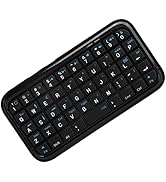 Mini Bluetooth Keyboard, 49 Keys Pocket Keypad, Rechargeable Mini Slim Travel Handheld Keyboard, ...