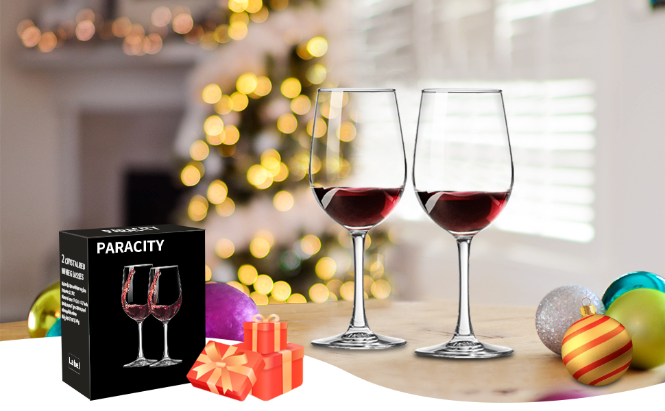 red wine glasses