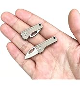 Joycube Titanium Alloy Small Pocket Knife for Women and Men, Tiny Mini Folding Knives, Cute EDC B...
