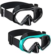 Aegend Diving Mask for Adult Youth, Anti-Fog Anti-UV Wide View Snorkel Mask for Scuba Diving Swim...