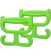 NFETLLD 2 Pack Grocery Bag Shopping Bag Carrier Holder Handle for Plastic Bags, Each Holds 100lbs...
