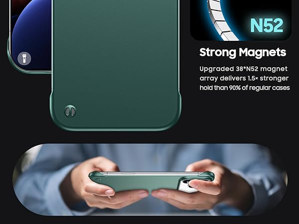 17 pro max case Frameless