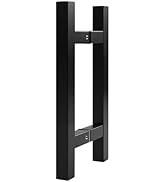 Rackickyer Back to Back Ladder Shape Frameless Glass Shower Door Pulls, Fits 6-12mm(1/4"-1/2") Gl...