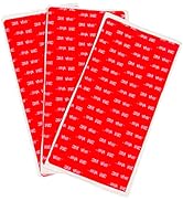 Double Sided Tape Heavy Duty 3pcs 4in x 8in Mounting Tape Pad Sticker Strong Adhesive Tape Waterp...