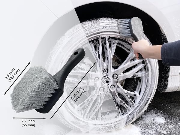 wheel cleaner brush