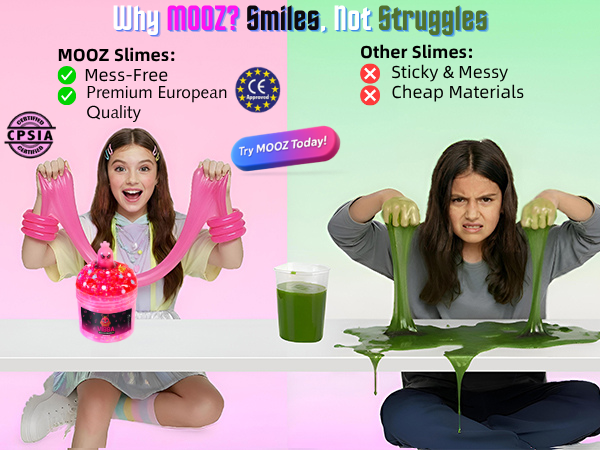 pink slime pack scented fluffy squishy slime kit glitter asmr christmas mermaid magnetic girl stuff
