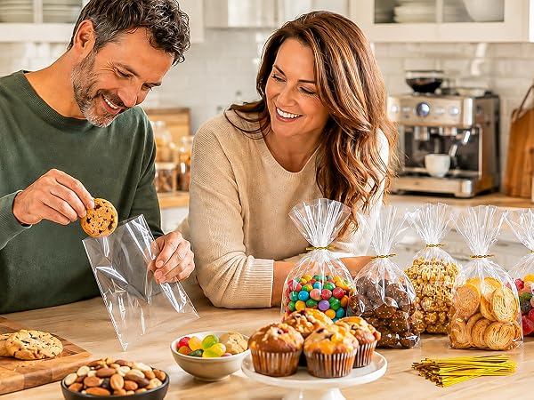 Clear Cellophane Treat Bags