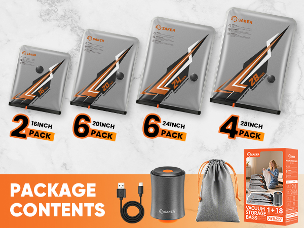 saker vacuum storage bags for clothes
