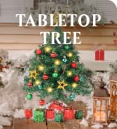 XmasExp Mini Christmas Tree with Boxes Gold Green Christmas Tree Artificial Christmas Tree Small ...