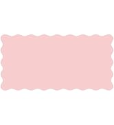 Dapesuom Large Scalloped Mouse Pad, Extended Mouse Mat with Stitched Edges, Full Size Keyboard Pa...