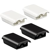 Battery Pack Cover for Xbox 360, Replacement Battery Pack Cover Shell Repair Part Compatible with...