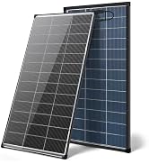 AeternaSol Solar Panels,200 watt Bifacial Solar Panel 12v n Type 18bb IP68 | A+ Grade Solar Modul...