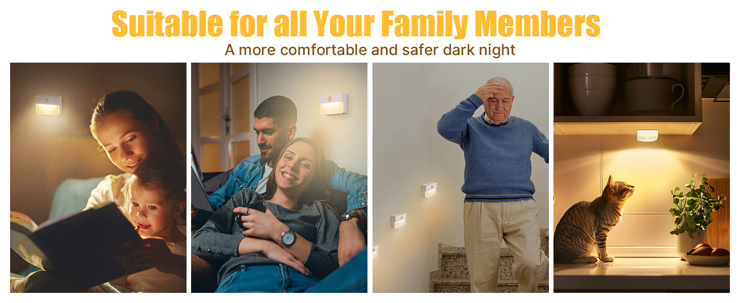 rechargeable motion sensor light